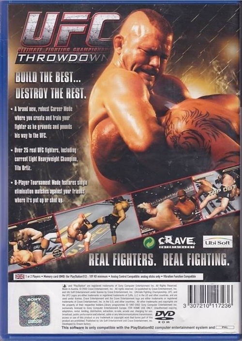 UFC: Throwdown - PS2 (B Grade) (Genbrug)